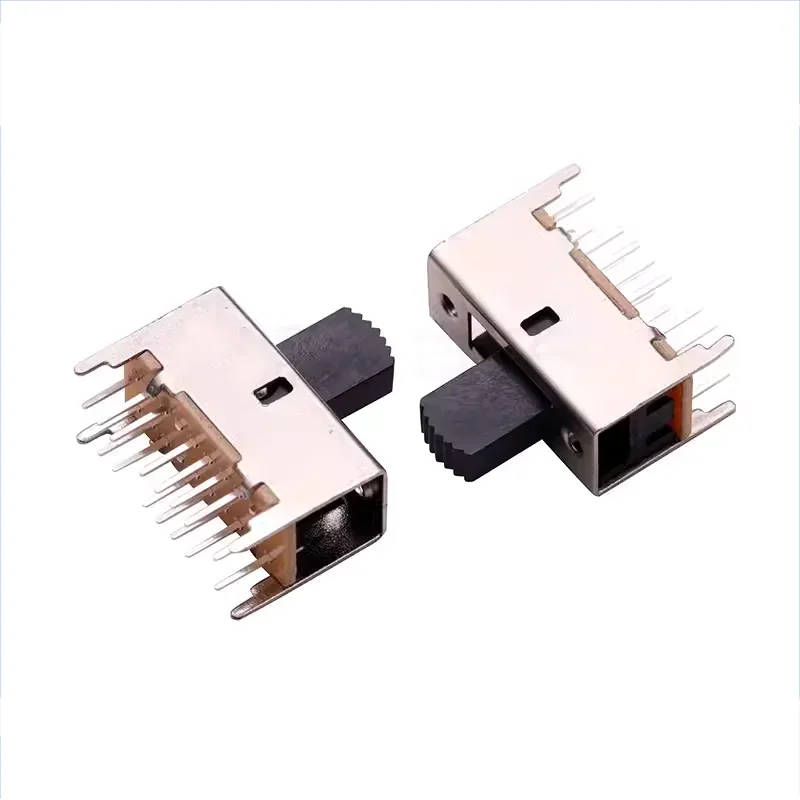 SS-43D01 3-speed vertical sliding switch Toggle switch Dual 16-pin three-speed audio power amplifier switching switch