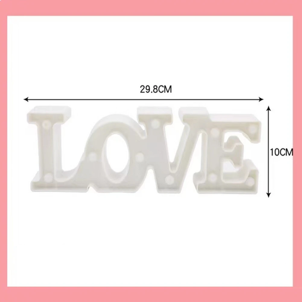 

Love Letter Lamp English Romantic Surprise Decoration Modeling Lamp Proposal Scene Layout RedJAS