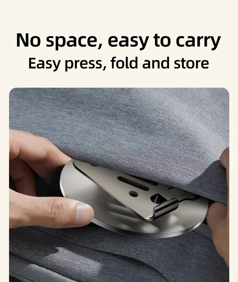 Soporte plegable para teléfono móvil y tableta 360, soporte ajustable de aleación de aluminio para escritorio, para iPho