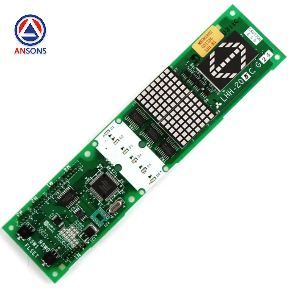 Ansons Elevador Display Peças sobressalentes, PCB LOP HOP HOP Board, LHH-205A, LHH-205B, LHH-205C, LHH-205D, GPS-3,