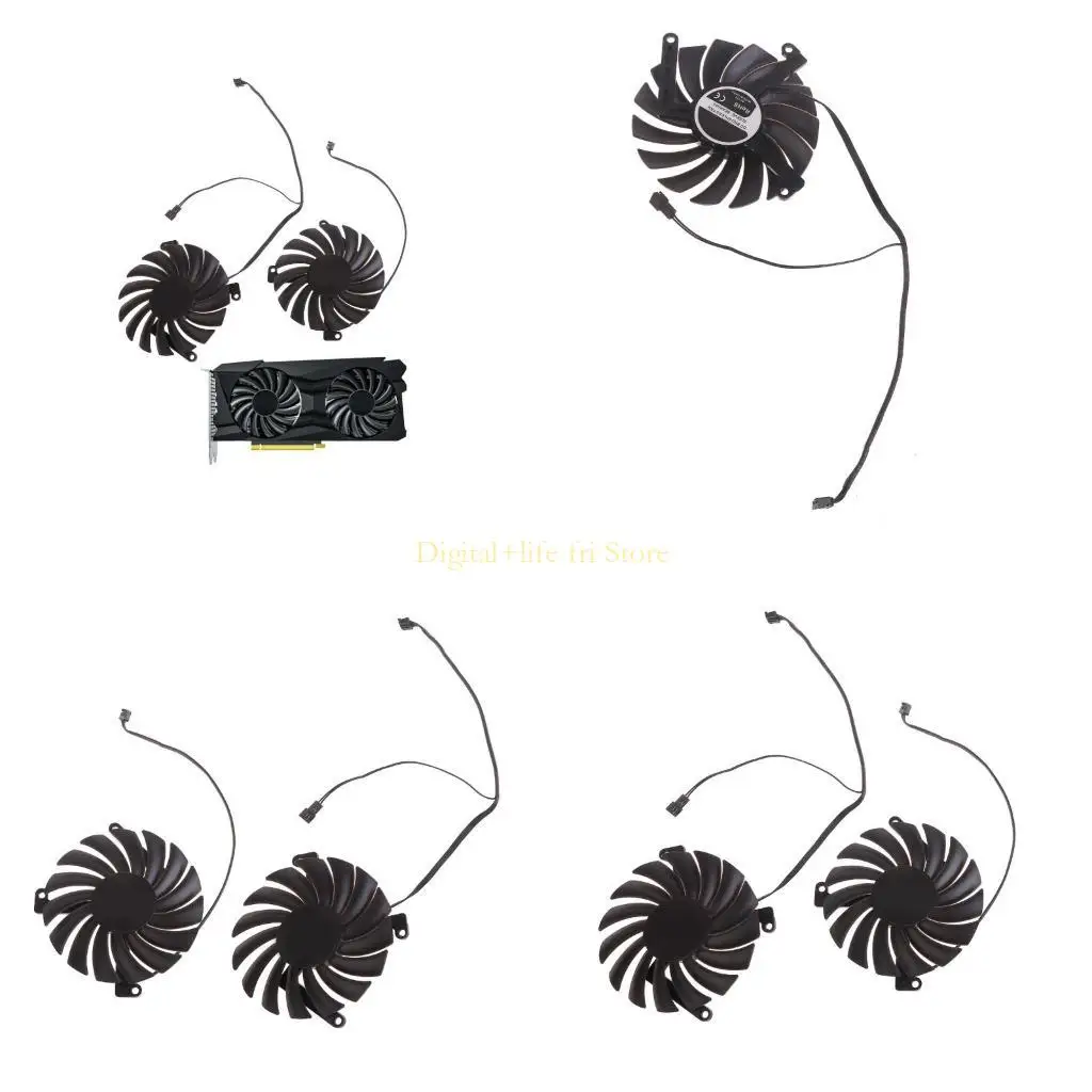 

E06D Graphics Videoard Cooler Cooler для Inno3d GeForce RTX3070 LHR 8GB TWINX2