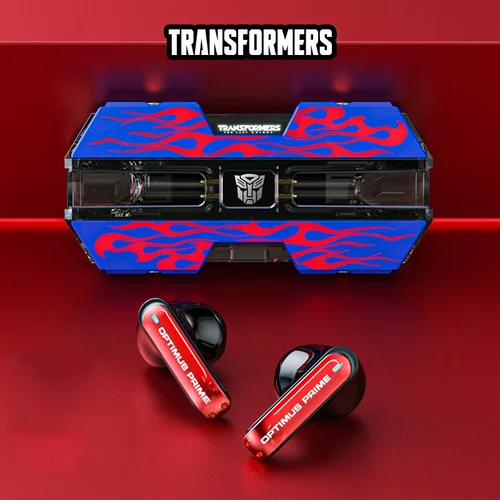 Imagen 2 del producto Transformers TF-T01 TWS auriculares Bluetooth 5,3 auriculares inalámbricos de baja latencia estéreo HIFI auriculares para juegos música auriculares de modo Dual