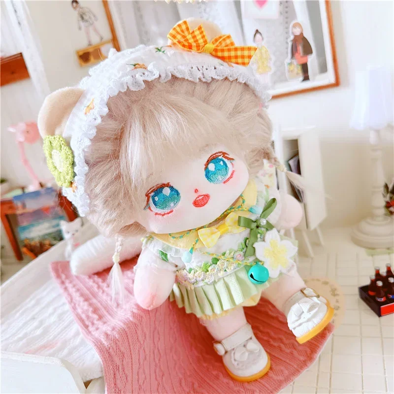 Cotton Doll 20cm baby clothes girl dress doll clothes doll accessories