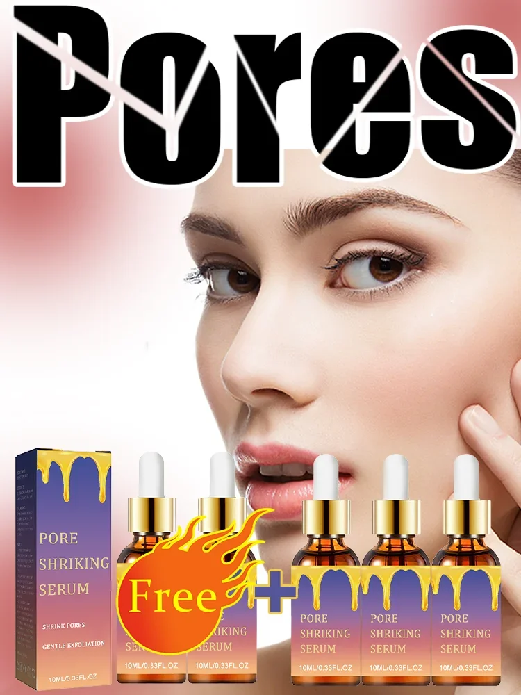 Repair Pore Serum รูขุมขนหดตัว Lactobionic Acid รูขุมขนหดตัว Facial Essence Firming Facial Skin Care