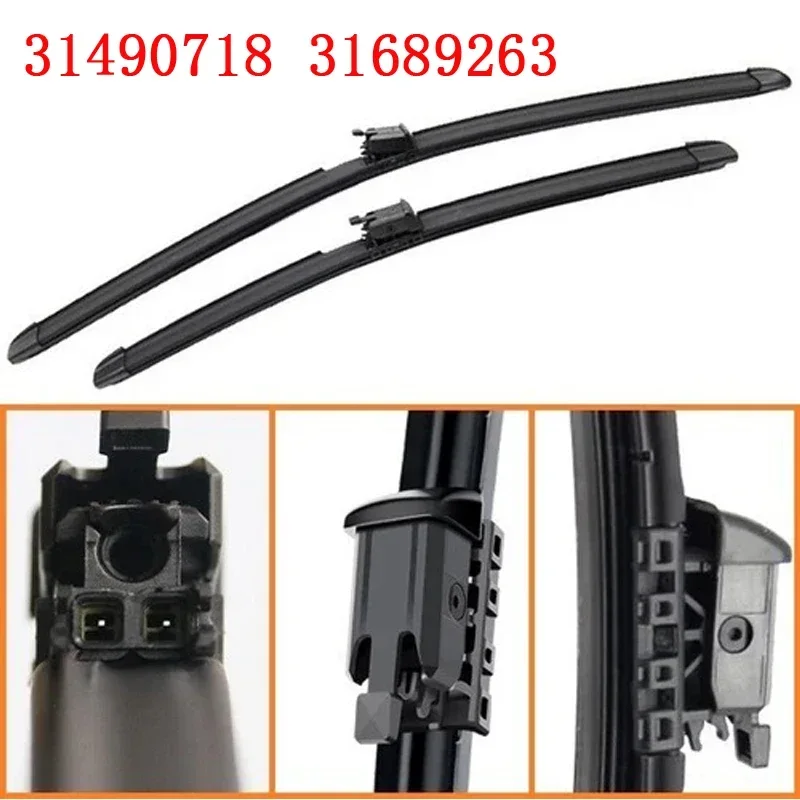 

Front Windshield Wiper Blade Replacement for XC60 2018-2020 with Water Spray Replaces 31490718 31689263