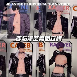 4pcs15cm Game Love and Deepspace Model Acrylic Stand Figure Zayne Rafayel Xavier Caleb Cute Model ToyDesktop DecoraFanCollection