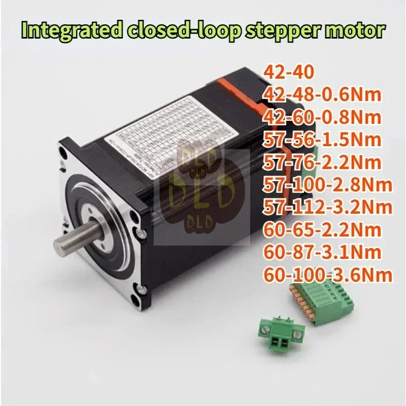 42/57/60 Integrated closed-loop stepper motor with built-in driver 5v-24V-0.6Nm/0.8Nm/1.5Nm/2.2Nm/2.8Nm/3.2Nm/3.1Nm/3.6Nm