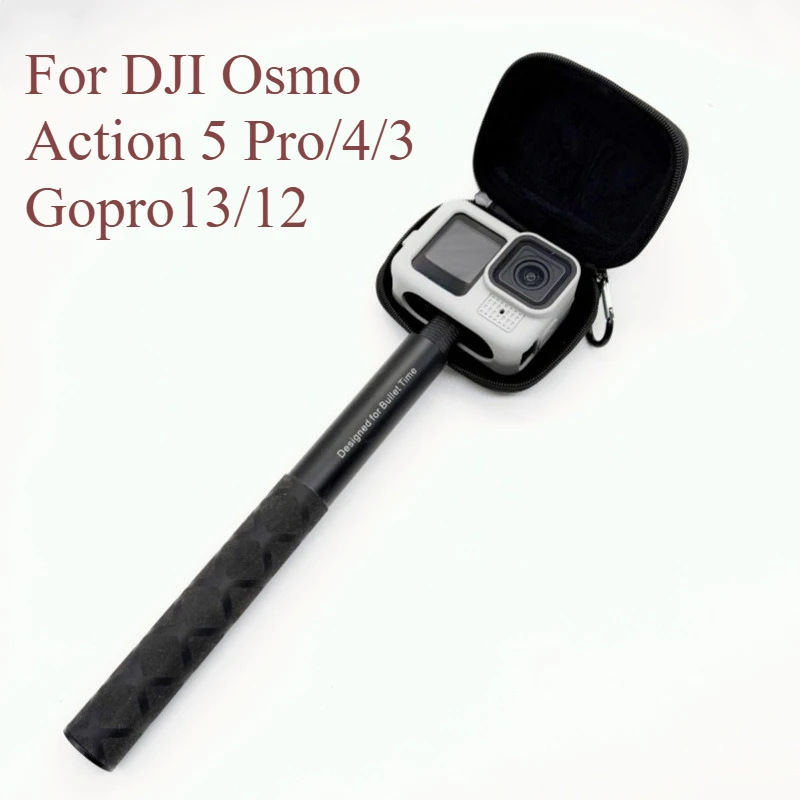 

For DJI Osmo Action 5 Pro/4/3 Gopro13/12 - Quick Release Mini Bag With Shock Absorption Ideal Protective Storage Case