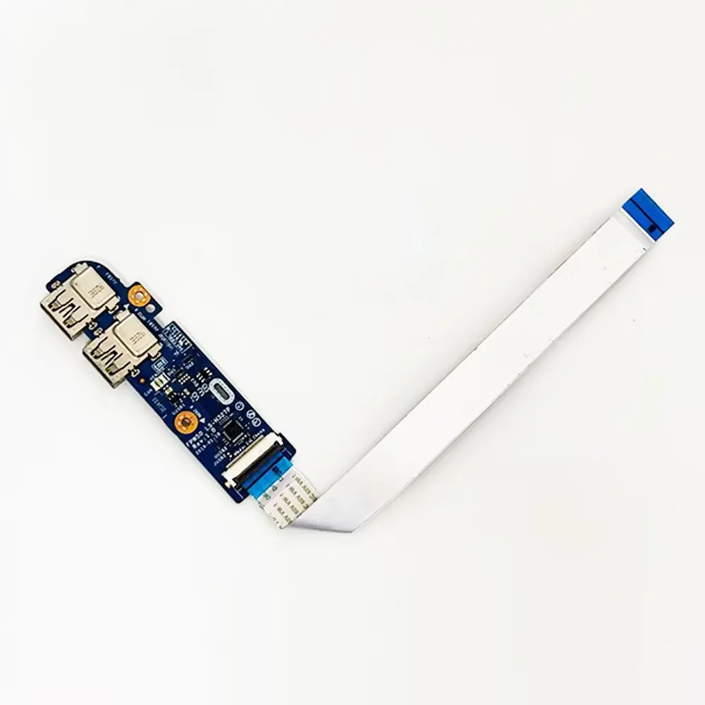 USB Jack Board For HP 15S-DU 15S-DY 15-DW TPN-C139 Laptop I/O USB Jack Port Board with Cable FPW50 LS-H327P 435OX632L01