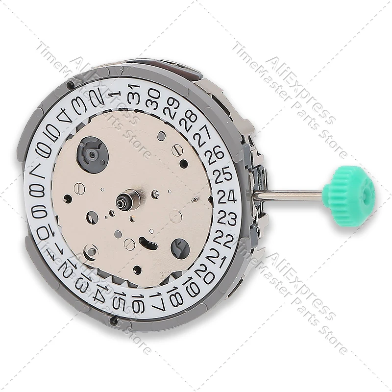 Fs26 cronógrafo movimento de quartzo multifuncional design de sete mãos com 3 olhos data às 4.5 peças de reparo de relógio de substituição