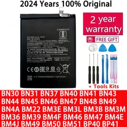 Original Battery For Xiaomi Mi Redmi Note Mix Max 2 3 A3 3S 3X 4 4X 4A 5 5A 5S 5X M5 6 6A 7 7A 8 8T 9 SE Pro Plus Lite batteries