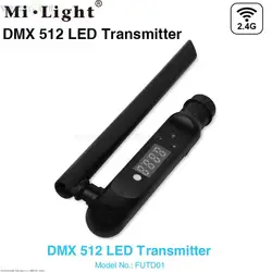 MiBoxer FUTD01 2.4G Wireless ISM Sgnal 3pin XLR trasmettitore DMX512 adattatore ricevitore per discoteca LED Stage PAR Effect Lights