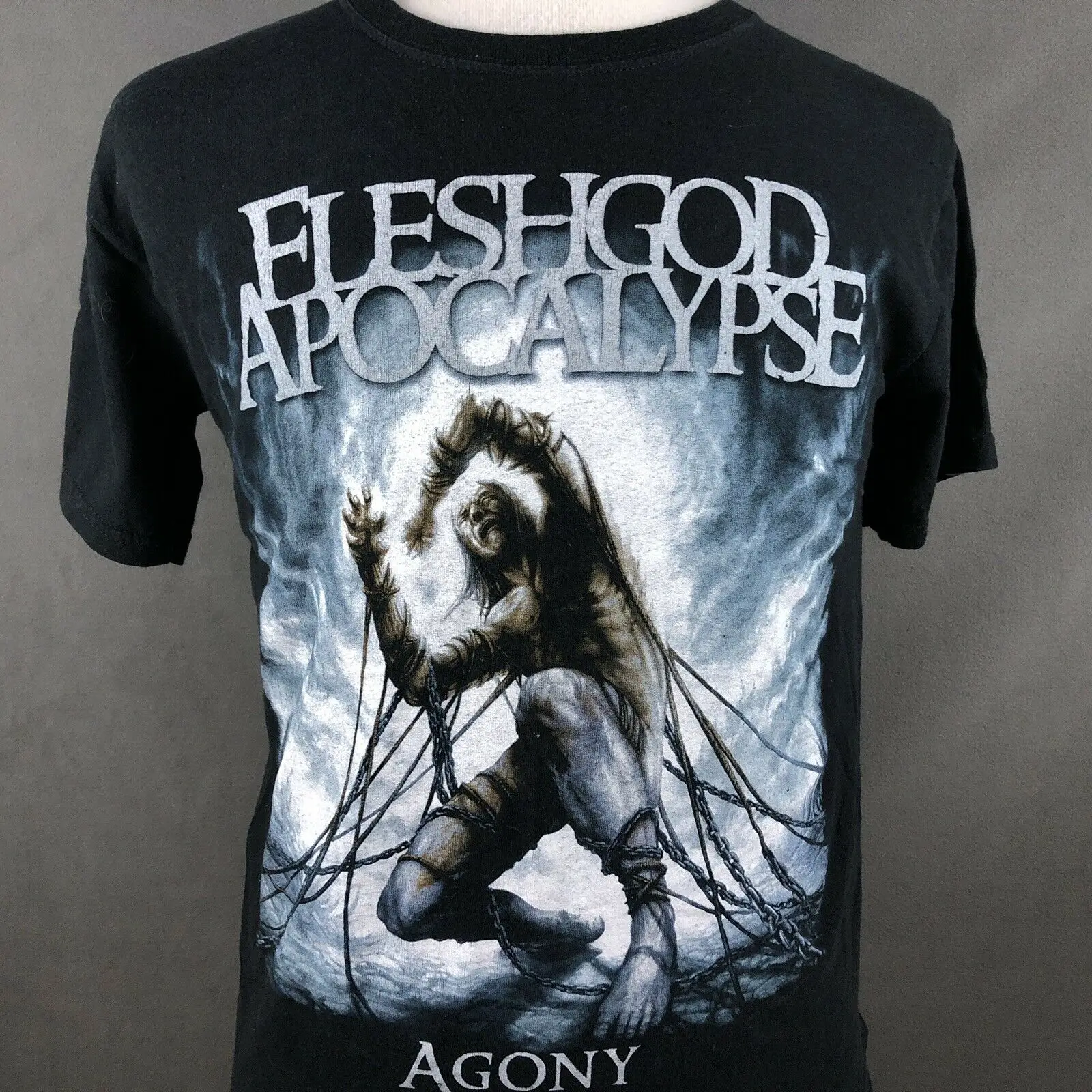 Fleshgod Apocalypse Agony T-Shirt Size Medium Italian Death Metal Band Music