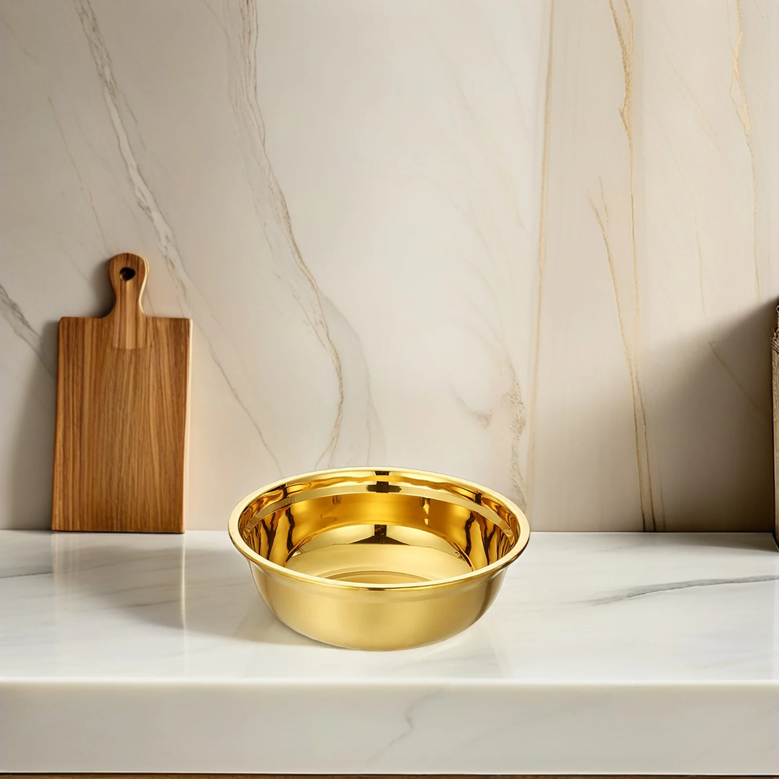 

1 Set 18Cm Stainless Steel Colander Bowl Drain Water Storage Fast Draining Rice Washing Bowl Kitchen Strainer Fine Mesh Filter