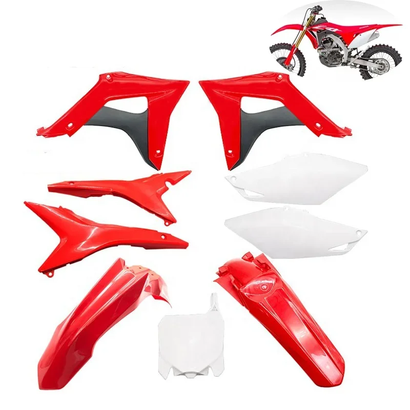 

Motorcycle Fuel Tank Guard Fender Car Red For CRF250R 450R 16-20 BSE Z1 Z2 Z7