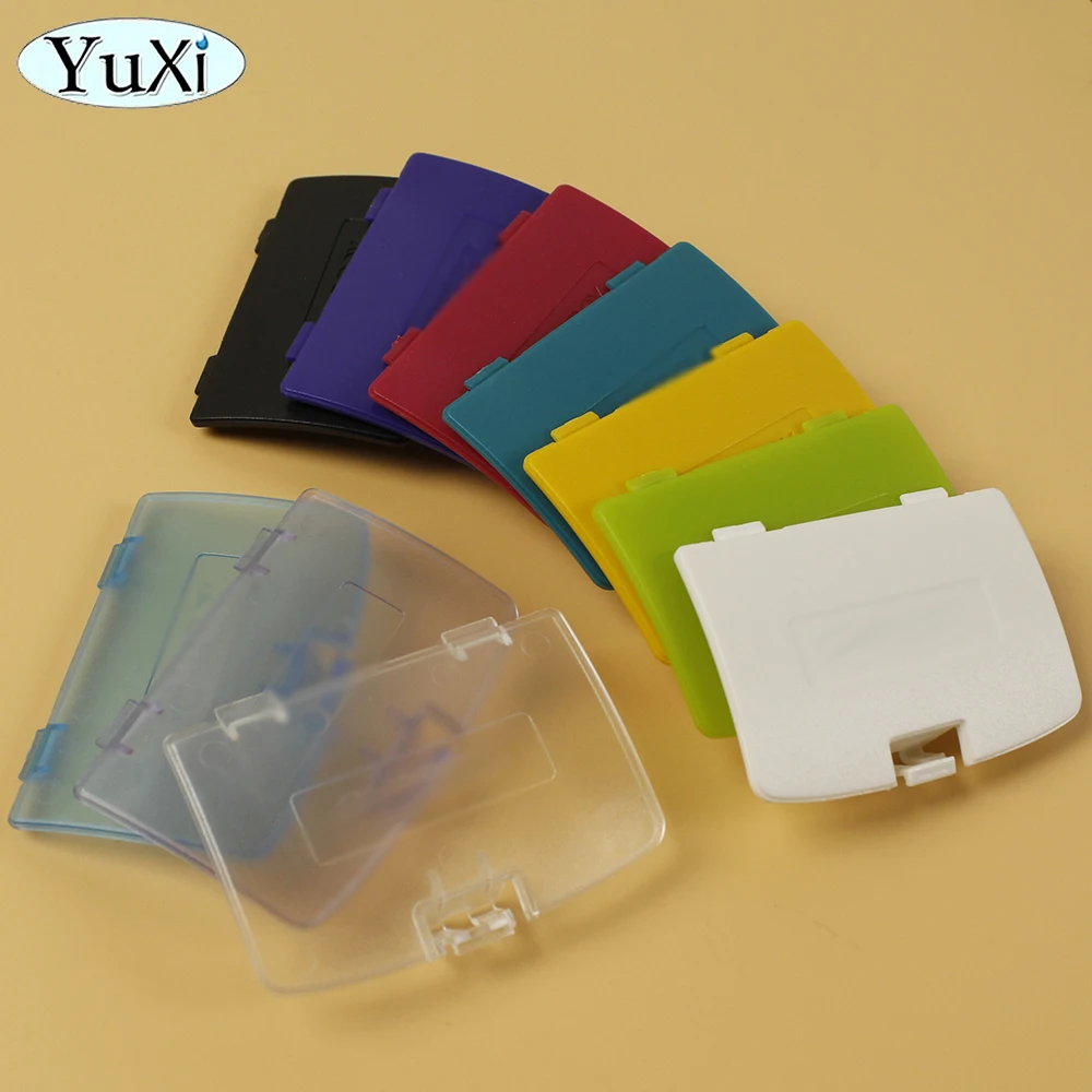 1/2/5Pcs Battery Cover For Gameboy Color GBC Shell Battery Back Case Door Lid For Nintend GBC Controller Colorful DIY Replacemen