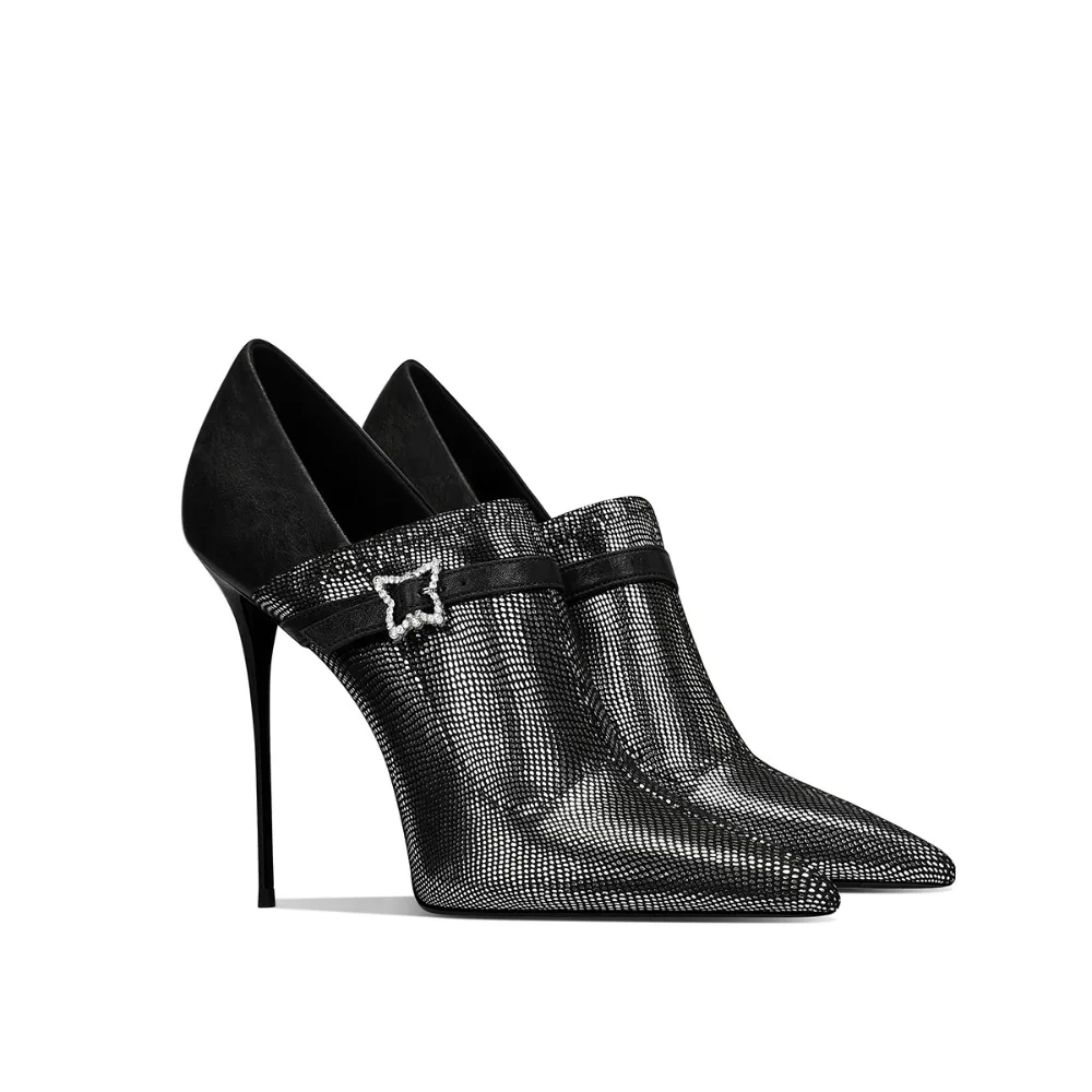 

Black Pointed Toe Stiletto Heels for Women 2025 Autumn New Comfortable Elegant Shoes