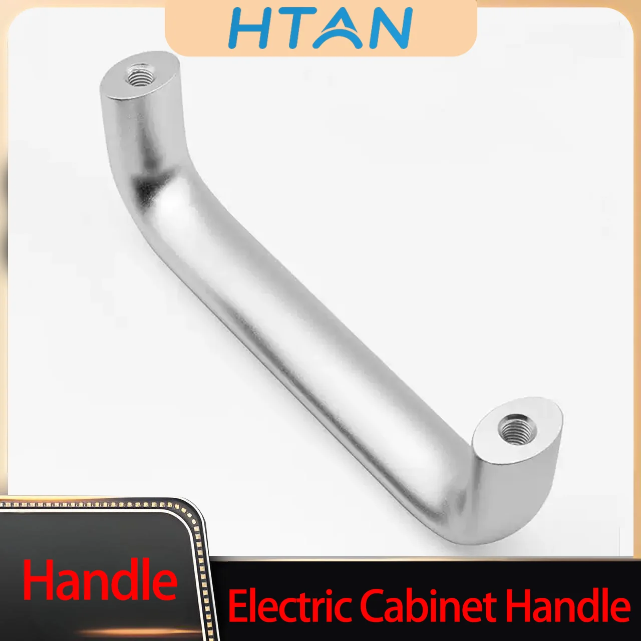 

6pcs Aluminum Alloy Pull Handles for Industrial Electrical Mechanical Equipment Cabinet Door Pulls