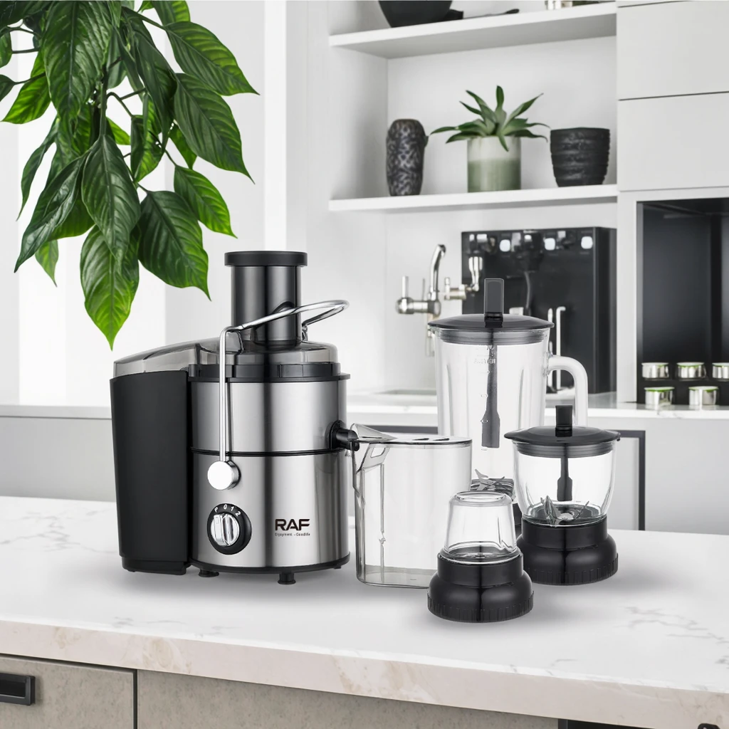 4-in-1  Electric Centrifugal Juicer Blender Fruit And Vegetable Juice Mixer Extractor Kitchen Food Processor Machine