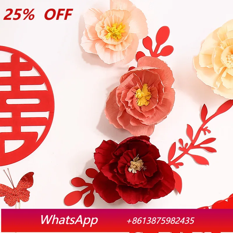 

LTT wedding supplies wedding pleats flower living room wedding decoration