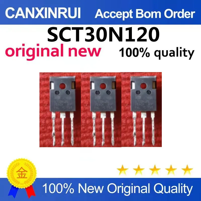 SCT30N120 New Energy Vehicle Onboard Charger Silicon Carbide Original Stock Direct Sale