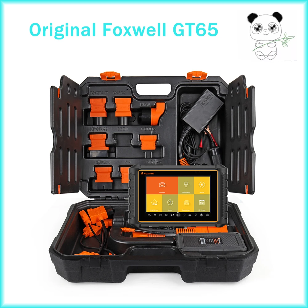 

Foxwell GT65 OBD 2 ODB2 Automotive Tools All System Car Diagnostic Scanner ECU Coding Bidirectional Test OBD2 Auto Scanner Tool