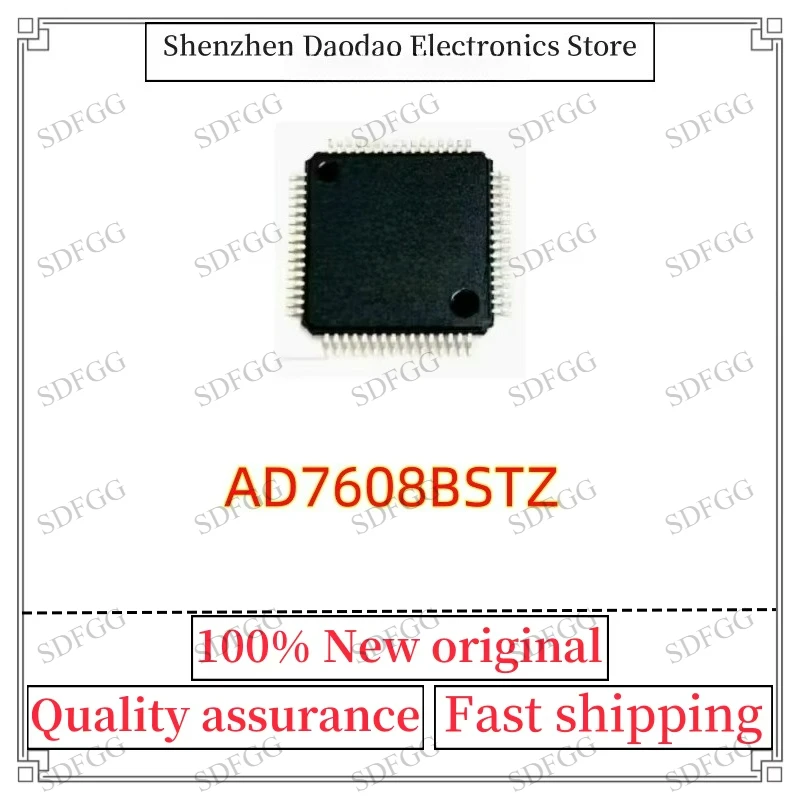AD7608BSTZ AD7608 BSTZ LQFP-64 Digital To Analog Conversion Chip IC New Original