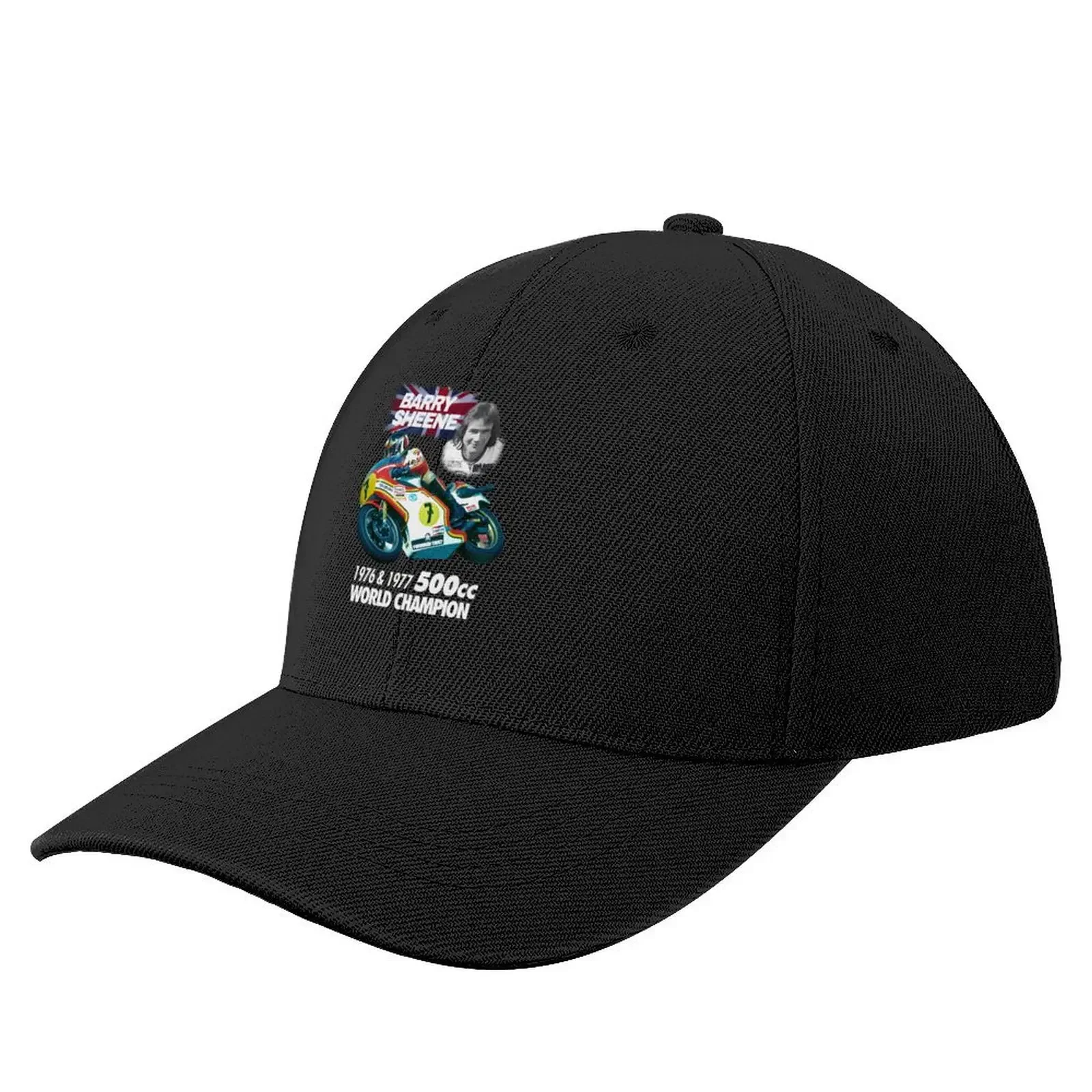 Barry Sheene BK &x28;13&x29; Baseball Cap Bobble Hat Luxury Cap Luxury Man Hat Mens Hats Women's