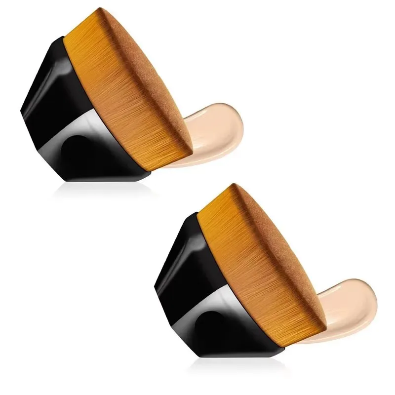 1/2/3/4pcs Magic Makeup Brush Beauty Powder Face Blush Brushes Portable Professional Foundation Brush Large Cosmetics Soft Base