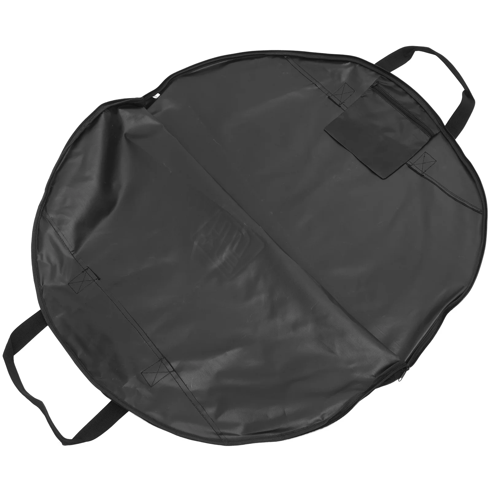 

Bike Wheel Bag Round Design Sturdy Material Handle for Easy Carry Cycling Storage Accessories Outdoor Bike Wheel Holder Travel