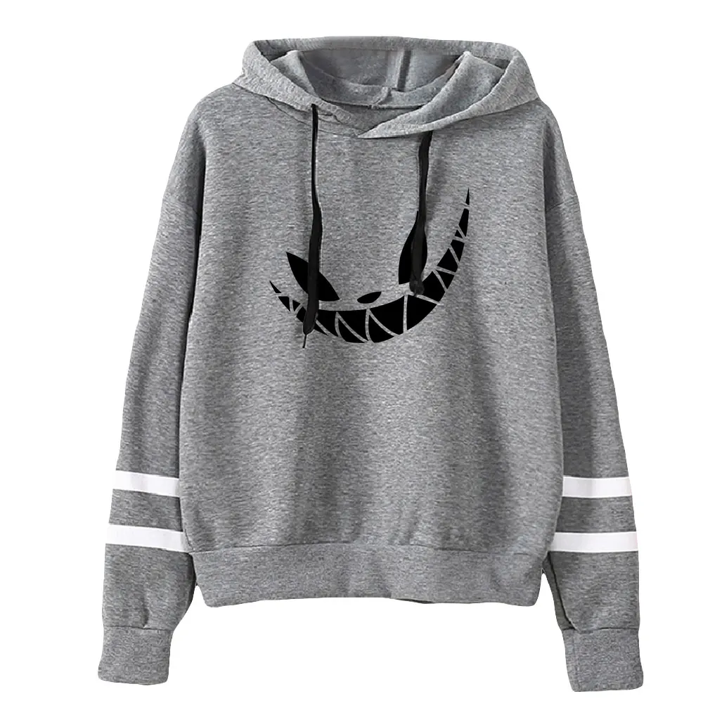 Rubius Merch Unisex bez kieszeni równoległe drążki z rękawami bluzy damskie męskie z kapturem Harajuku Streetwear młodzieńcze ubrania Youtuber