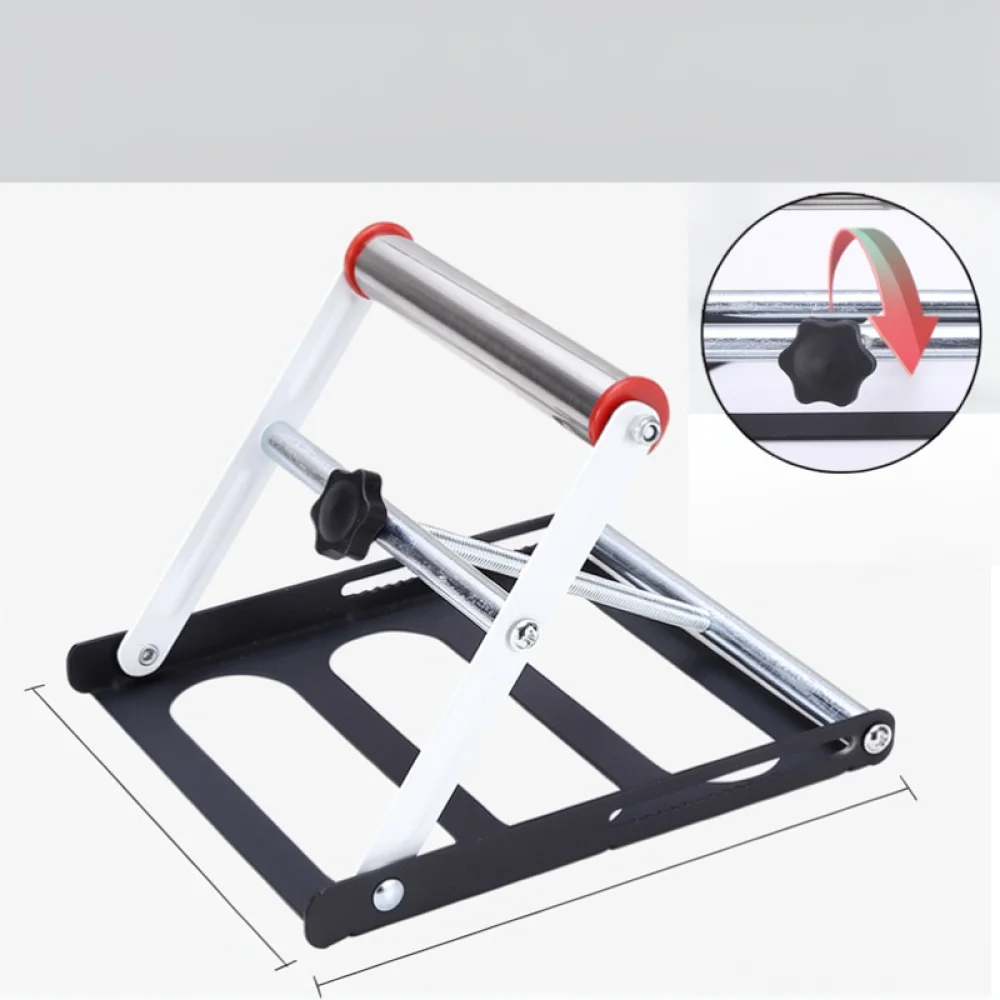 Portable Folding Roller Stand For Woodworking Cutting Machine Adjustable Material Support Guide Bracket Workshop Accessory