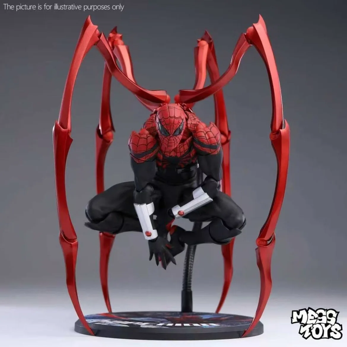 

Marvel Mess Toys Chapter Parker Ultimate Spider Man Miles Joint Mobile Handpiece Model