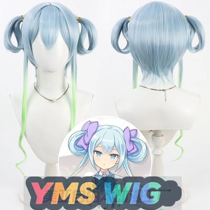 

【YMS WIG】Sound Strike ‌ Zhuzhou Island Arisu Cosplay Wig With Integrated Braids And Highlighted Scalp Design