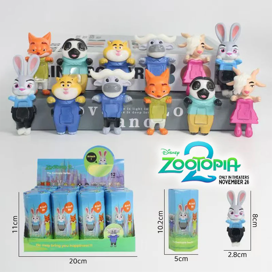 

Zootopia 2, Джуди Кролик, Ник Фокс, серия, вечерние ангельские слепые коробки, модель ручной работы, милый кролик, лиса, аксессуары ручной работы, подарки на день рождения