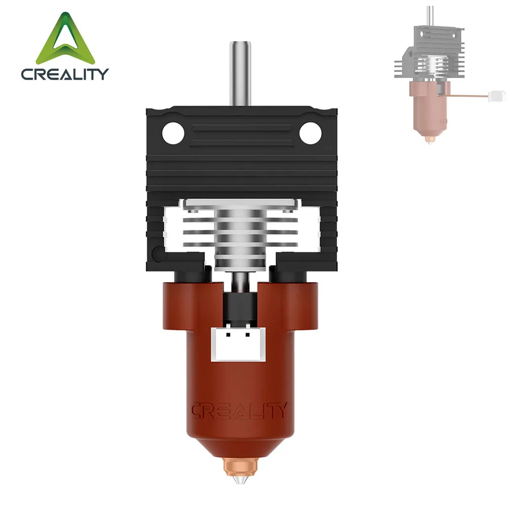 Creality 3D K1 Series Ceramic Heating Block Kit Quick-swap Nozzle Kit  For K1 K1Max K1C  300°C High Tem Resistance High Flow