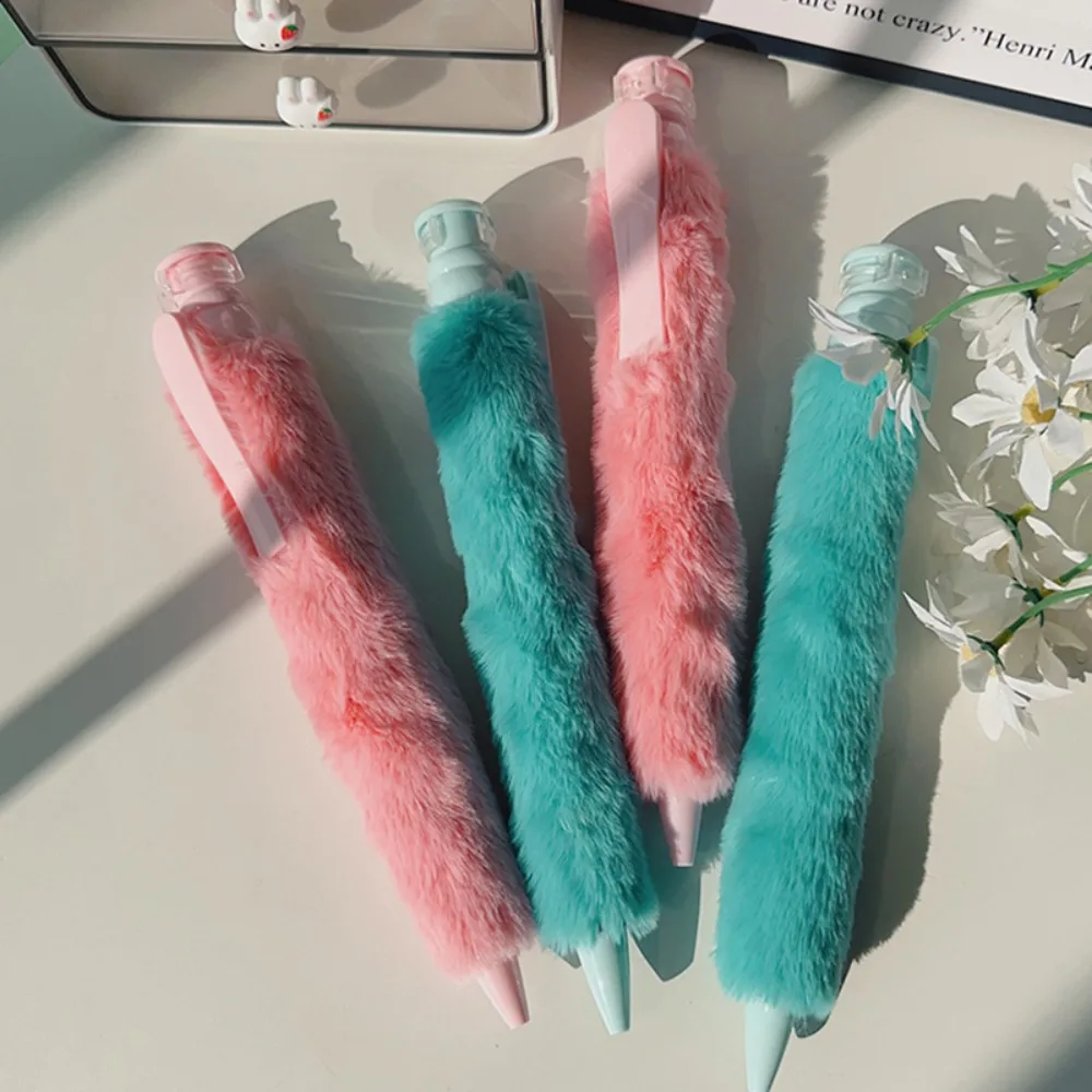 ABS Cute Giant Ballpoint Pen Creative Pink Cute Pen Blue Pressing Pressure Reducing Pen Students