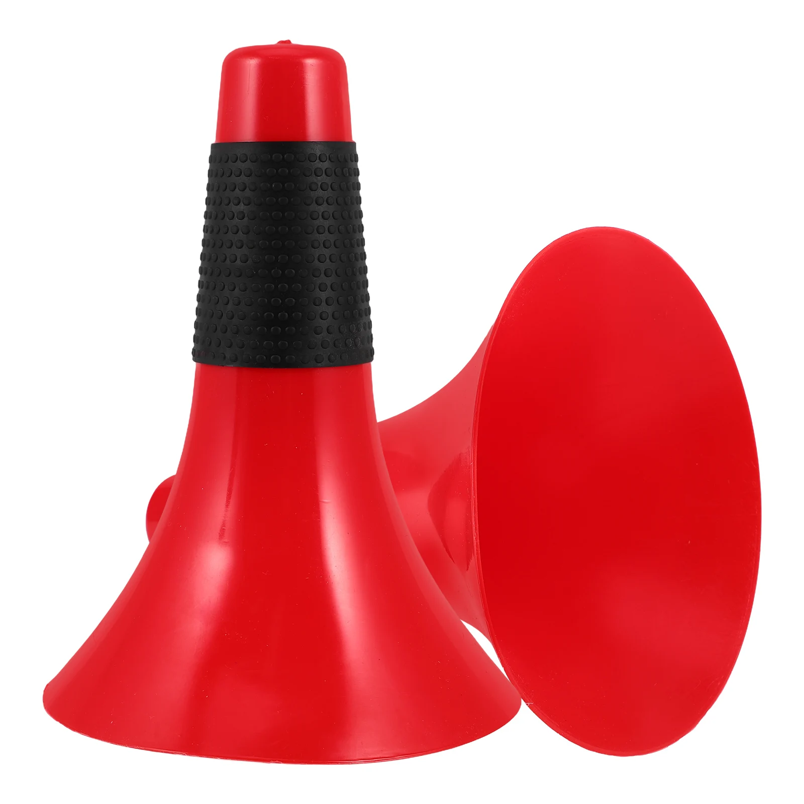 

2pcs Football Training Cones Soccer Agility Marker Plastic Speed Drill Sports Equipment Lightweight Portable Bright Visibility