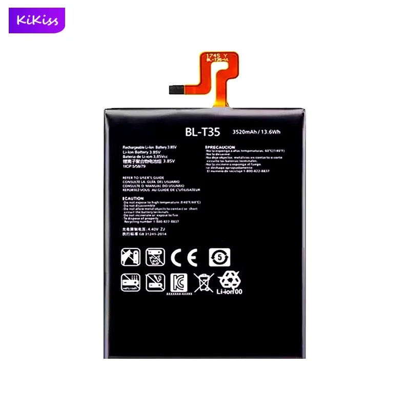 BL-T35 Mobile Phone Battery For LG Google 2 Pixel 2 XL Real Capacity