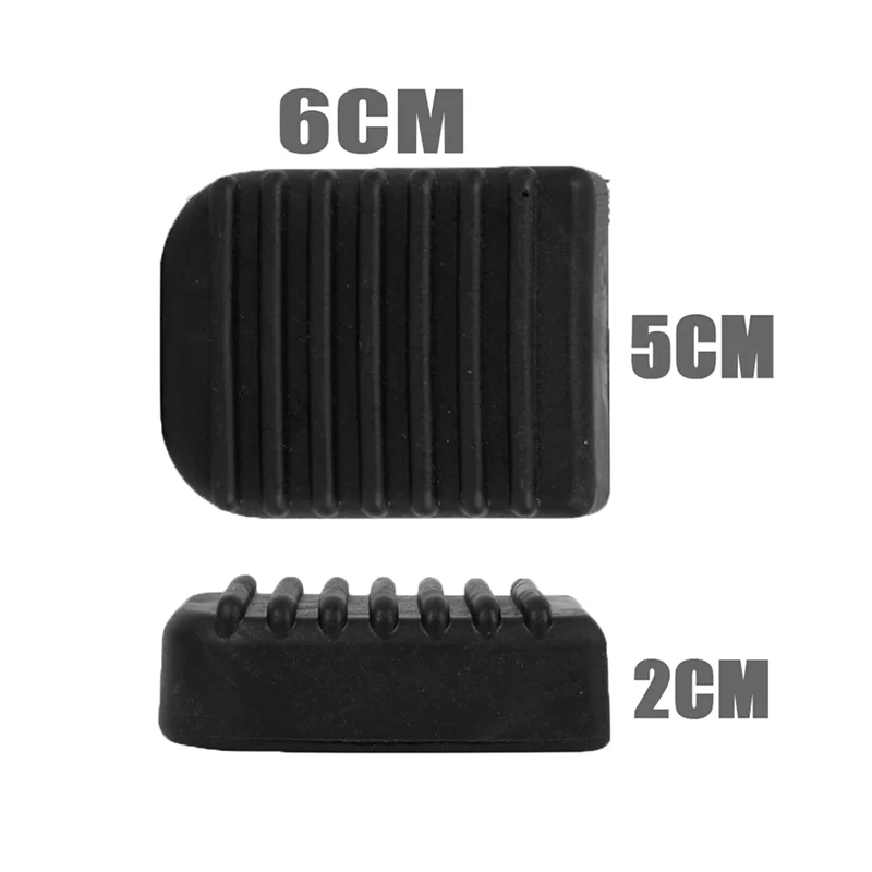

Soft Rubber Motorcycle Stand Pad 5PCS Scooter Footrest Base Plate Anti-Slip Bracket Pad