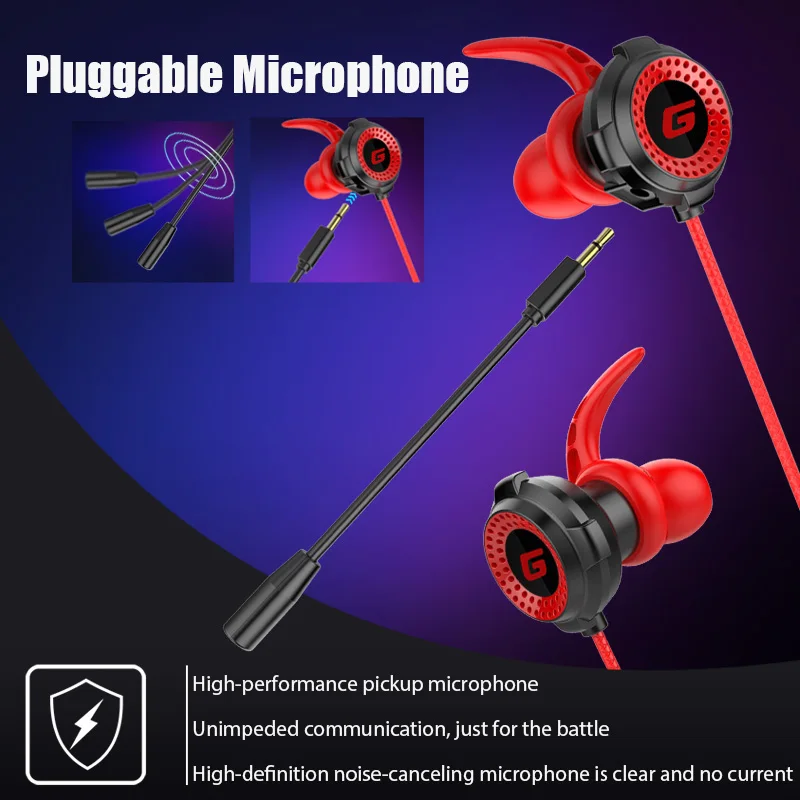 G20 Wired Headphones Stereo Gamer Earphones For Pubg PS4 CSGO Casque Games Headset 7.1 With Mic Volume Control PC Gamer Earphone