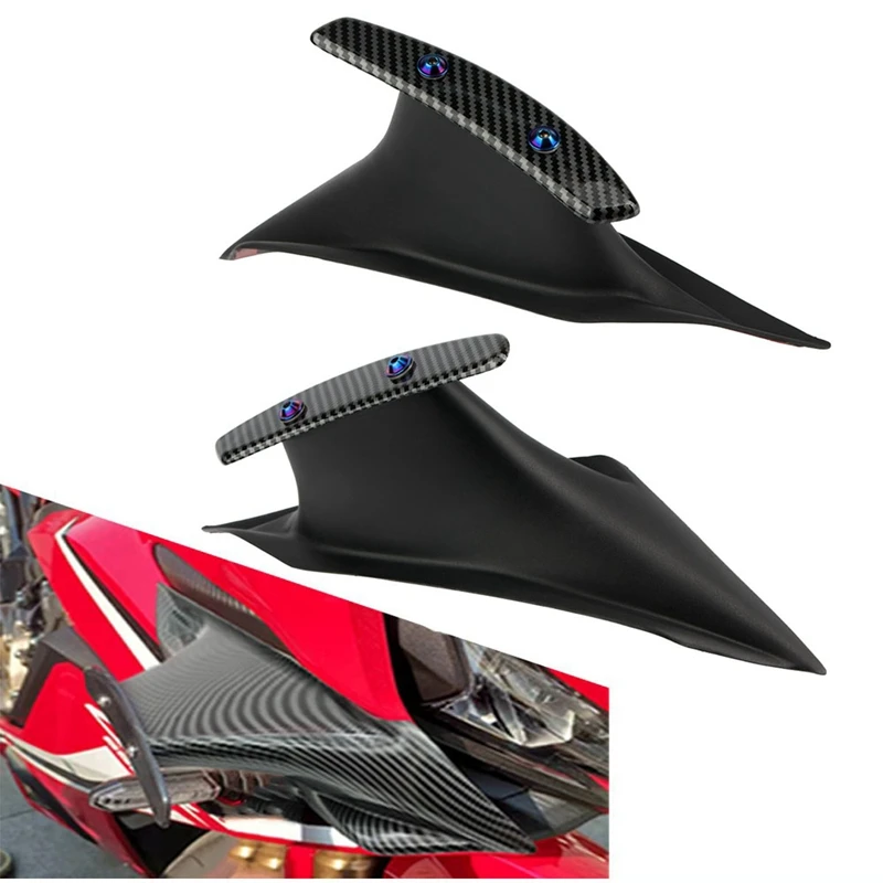 For Honda CBR650R CBR 650 R 2019-2021 Motorcycle Aerodynamic Wing Kit Fixed Winglet Fairing Wing Protection Cover