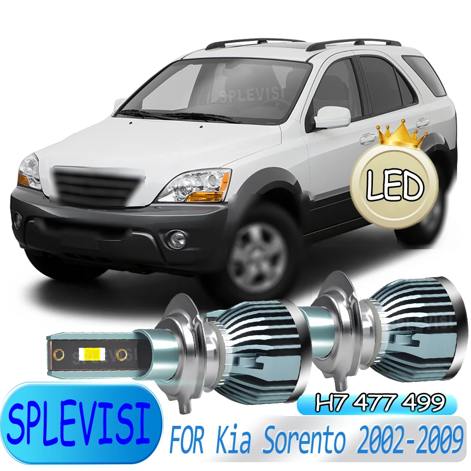 

Plug-N-Play Energy-Efficient Strong Dust-Proof Headlight Low Beam Lights For Kia Sorento 2002 2003 2004 2005 2006 2007 2008 2009
