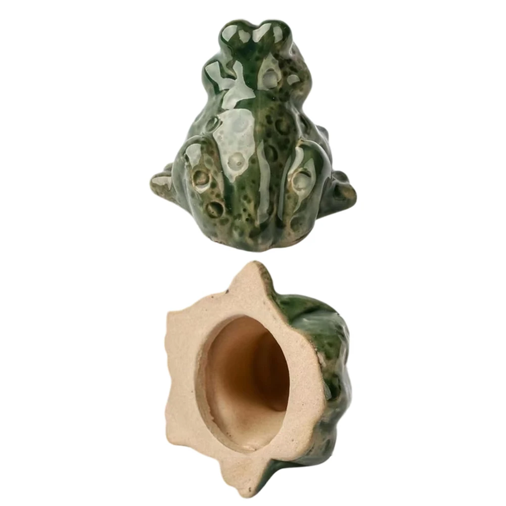 Playful Frog Resin Toilet Bolt Cover Adds Fun to Bathroom Decor Moisture Resistant Long Lasting Finish Green White