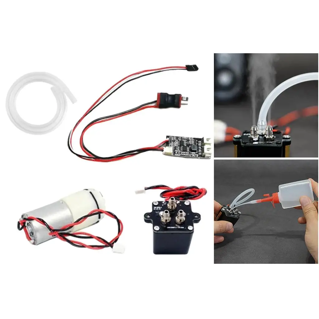 Smoke Generator Smulation  Parts for  1/10 RC Crawler Simulator 7.4V 11.1V Smoke Genertor Upgrade Parts Accessory