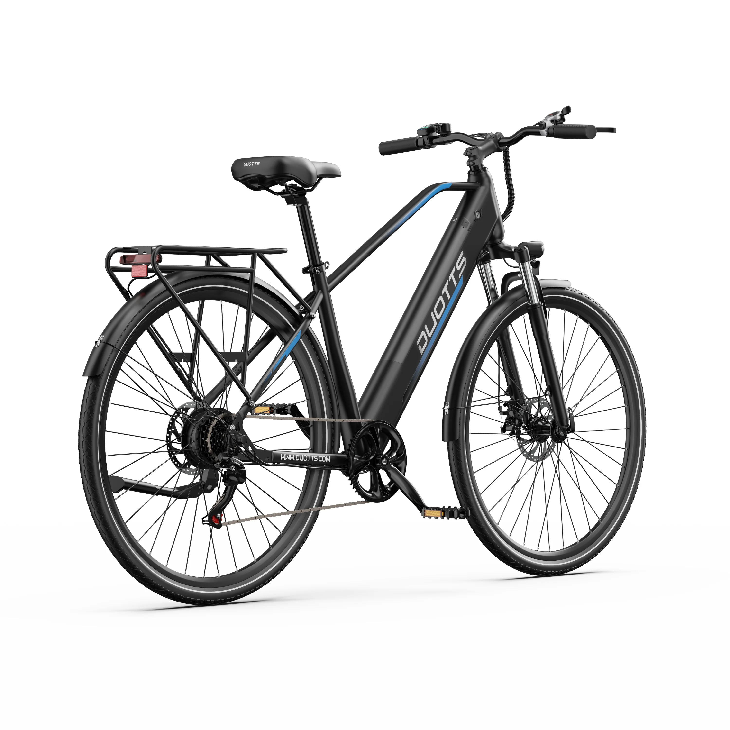 DUOTTS C29 Lite 27,5 Zoll Reifen Erwachsenen-Elektrofahrrad 250W City E-Bike 36V 13Ah Akku 7-Gang Elektrofahrrad – Detail 16