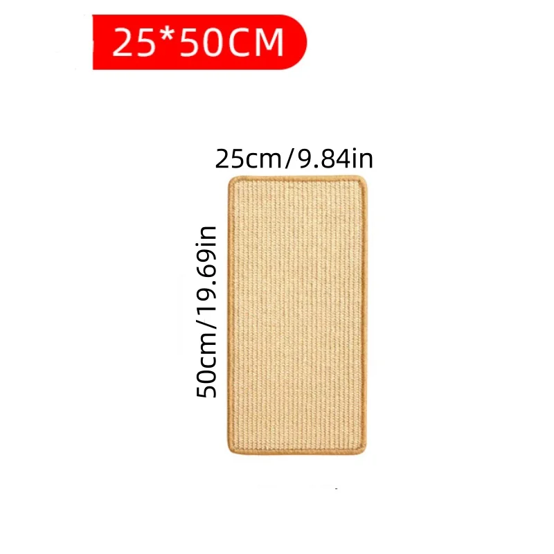 1pc Katze Scratcher Sisal Hanf Kratzbrett Wand Kratzen Pad Möbel Schutz Kratzbaum für Katze Pfote Training – Detail 8