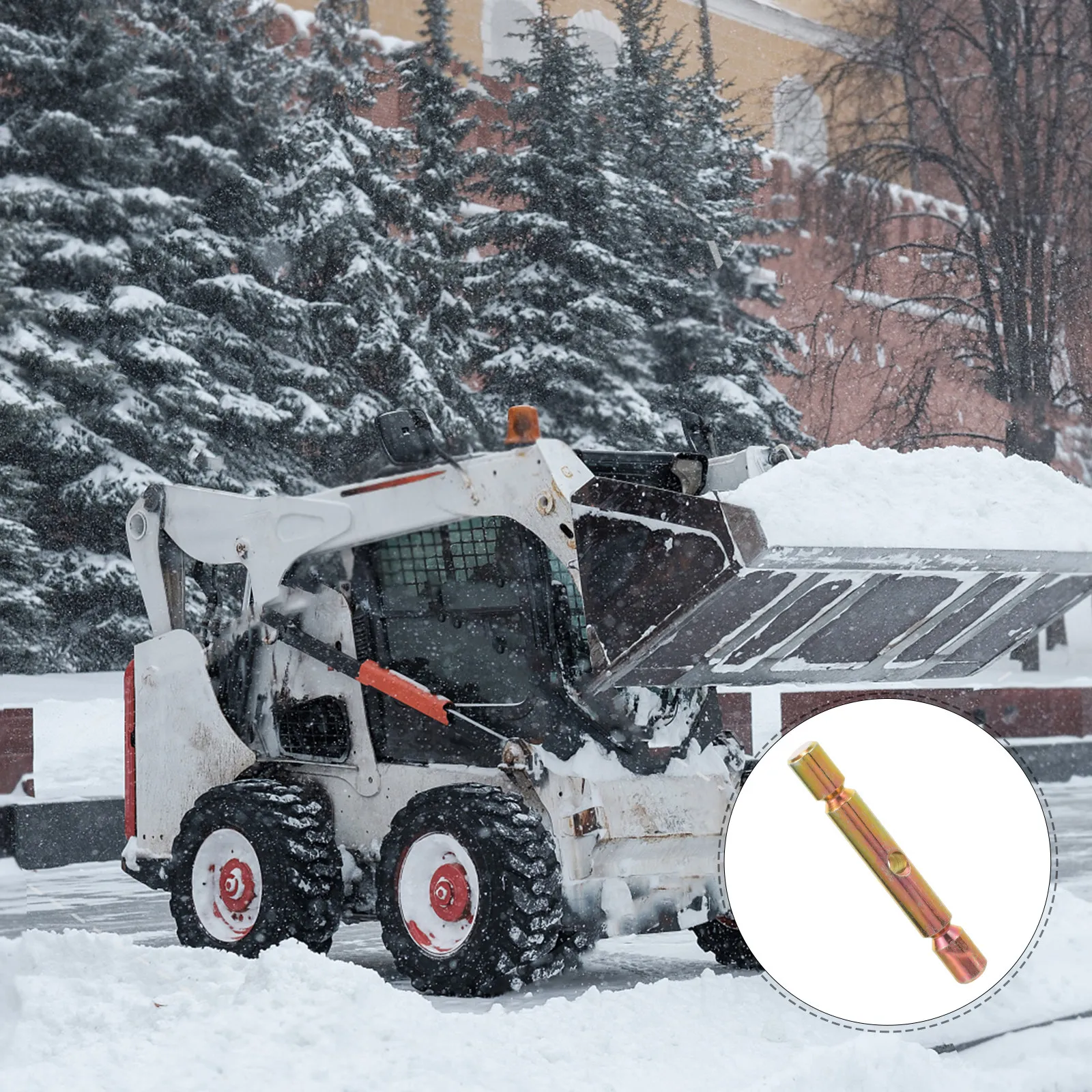 

Atv Snow Plow Shear Pin Sturdy Aluminum Alloy Safety Pin Replacement for Glacier Pro 2015-2020 Atv Accessories