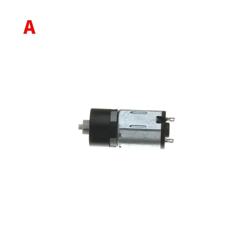 1Pcs DC 1.5V-3.7V 3V Slow Speed Large Torque Mini M10/N20 Micro Mute Plastic Planetary Gear Motor Cross Shaft