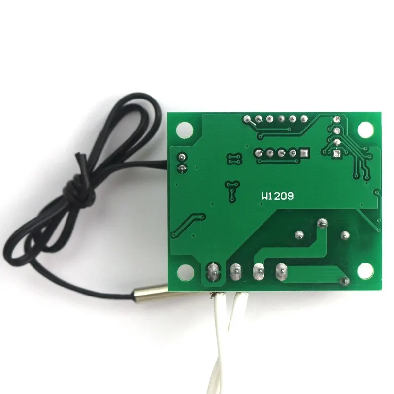 W1209 DC 12V Heat Cool Digital Thermostat Temperature Controller Miniature Thermostat Temperature Control Switch Panel